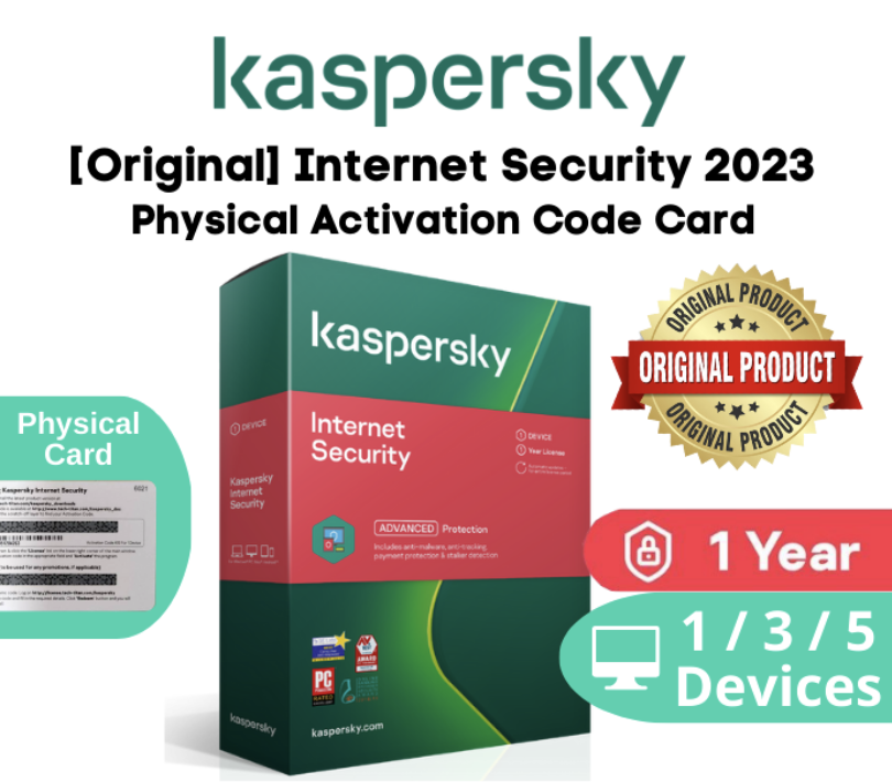 Kaspersky Internet Security 5 PC 1 TAHUN 